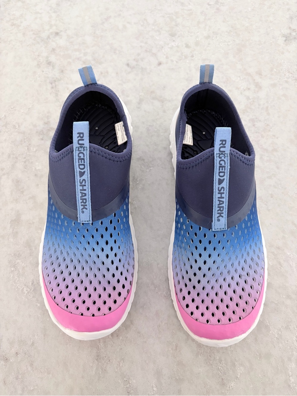 Rugged Shark Girls Water Shoe - Size 5